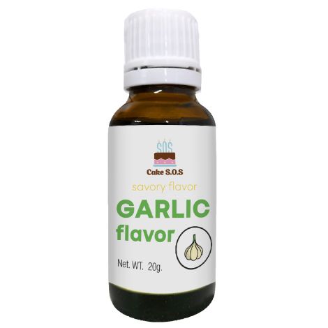 Garlic savory flavor 0.68 oz (20 ml) 