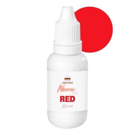 Neon Color - Red 20 ml. (0.6oz)