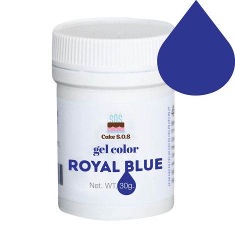 Royal Blue Gel Color, 1oz (30 grams)
