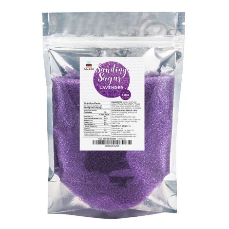 Sanding Sugar Lavender 8.8 oz
