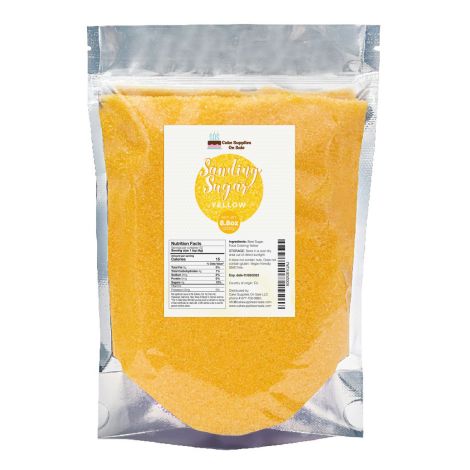 Sanding Sugar Yellow 8.8 oz