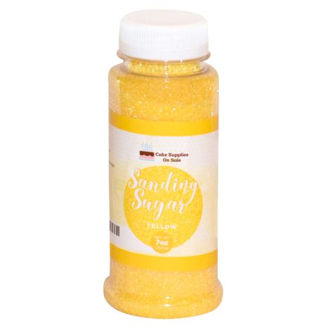 Sanding Sugar Yellow 7 oz