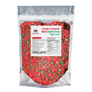 Red and Green Peppermint Candy Crunch, 32 oz.