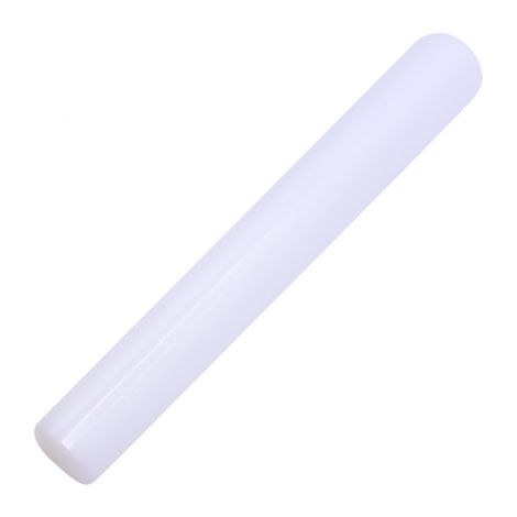 23cm High Quality Plastic White Non-stick Glide Fondant Rolling Pin Fondant  Gift Dough Roller Decorating Gift Roller