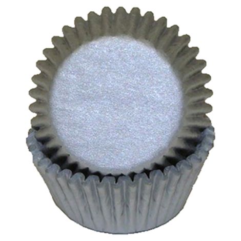 Silver Foil Mini Baking Cup, 500 count