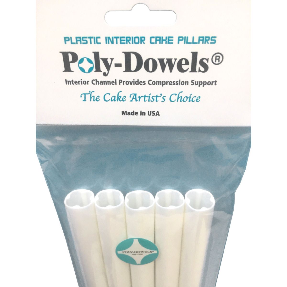 Buy Cake Dowels or Cake Pillars - 12inches - Set of 8 online in India at  best price