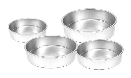  Parrish Magic Line 10 x 10 x 2 Square Pan: Square Cake Pans:  Home & Kitchen