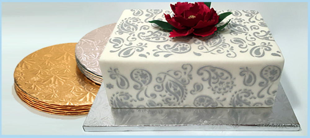 Round Cake Boards Bulk 12pk - 12 Inch Cake Drum and 1/2 Inch Foil Edge –  Spec101
